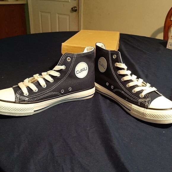 New Ladies Size 7.5M Cull4U Rainbow High Tops - Picture 1 of 4